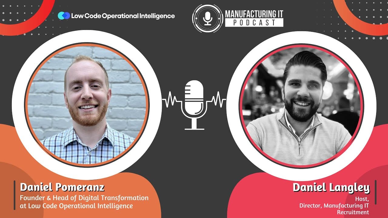 Daniel Pomeranz, Founder at Low Code Operational Intelligence