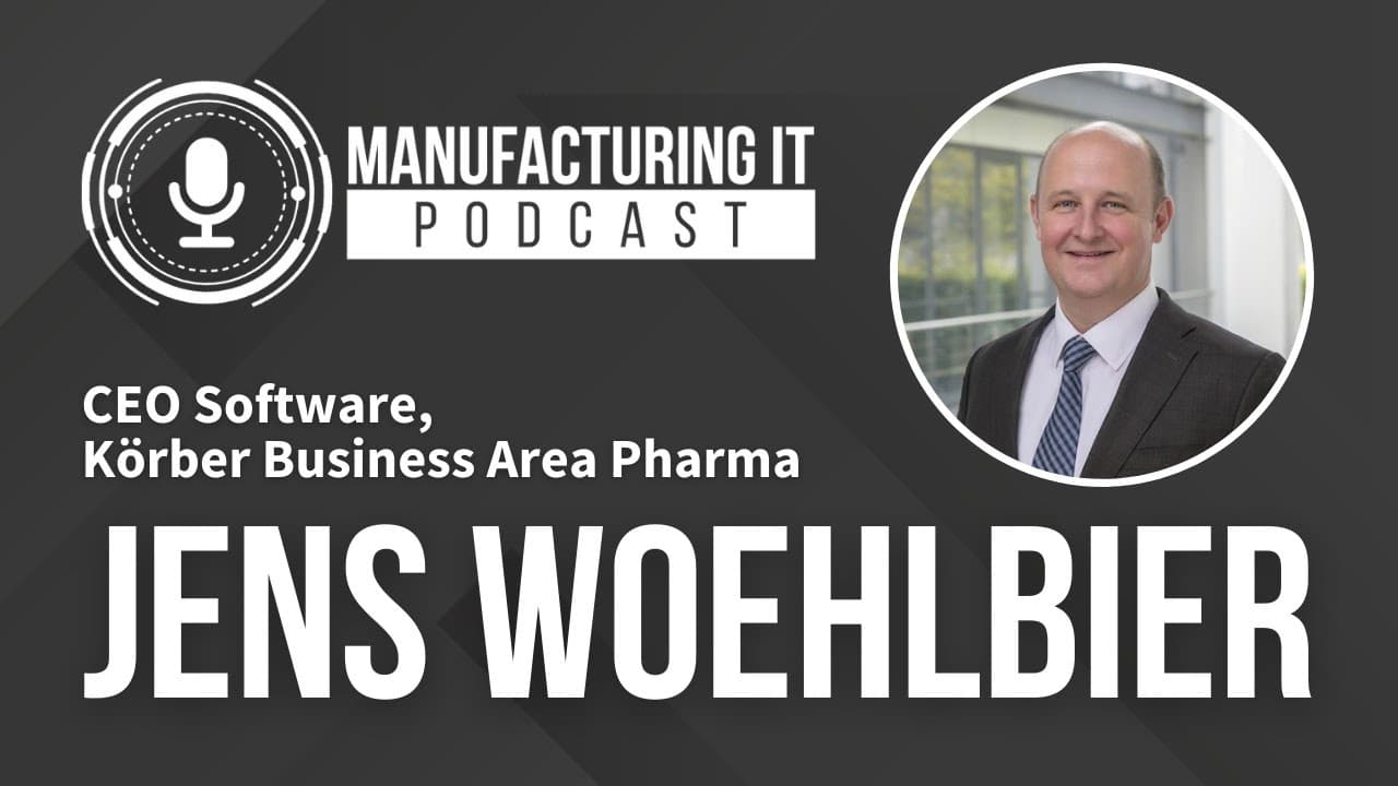 Jens Woehlbier, CEO Software at Korber Business Area Pharma
