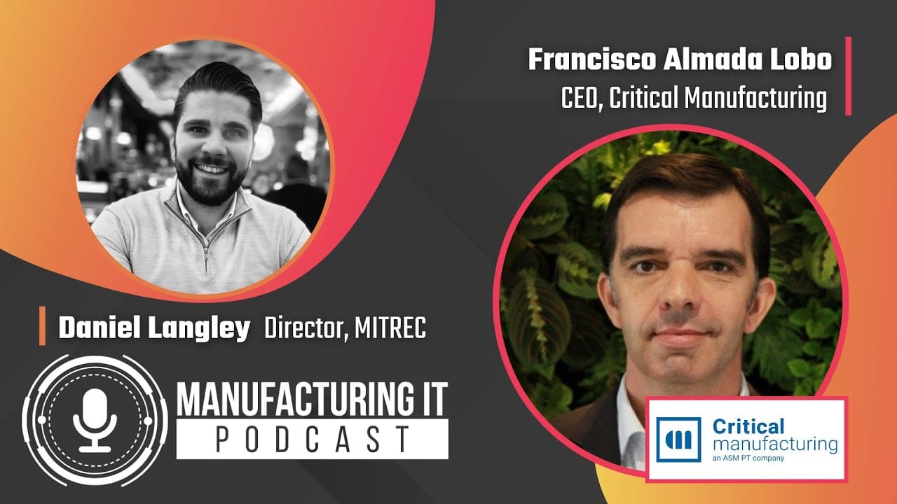 Francisco Almada Lobo, Co-founder and CEO at Critical Manufacturing