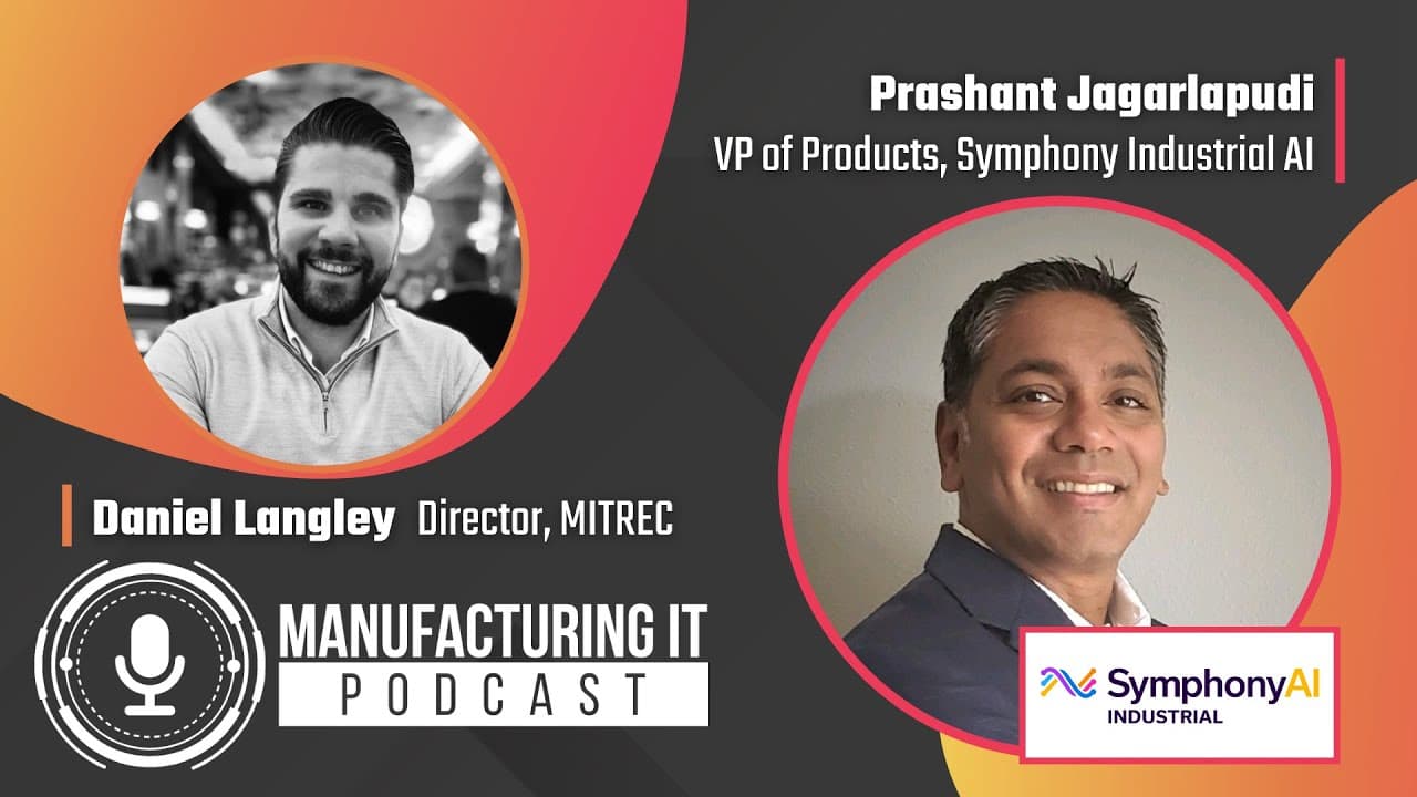 Prashant Jagarlaupdi, Vice President of Products at SymphonyAI Industrial