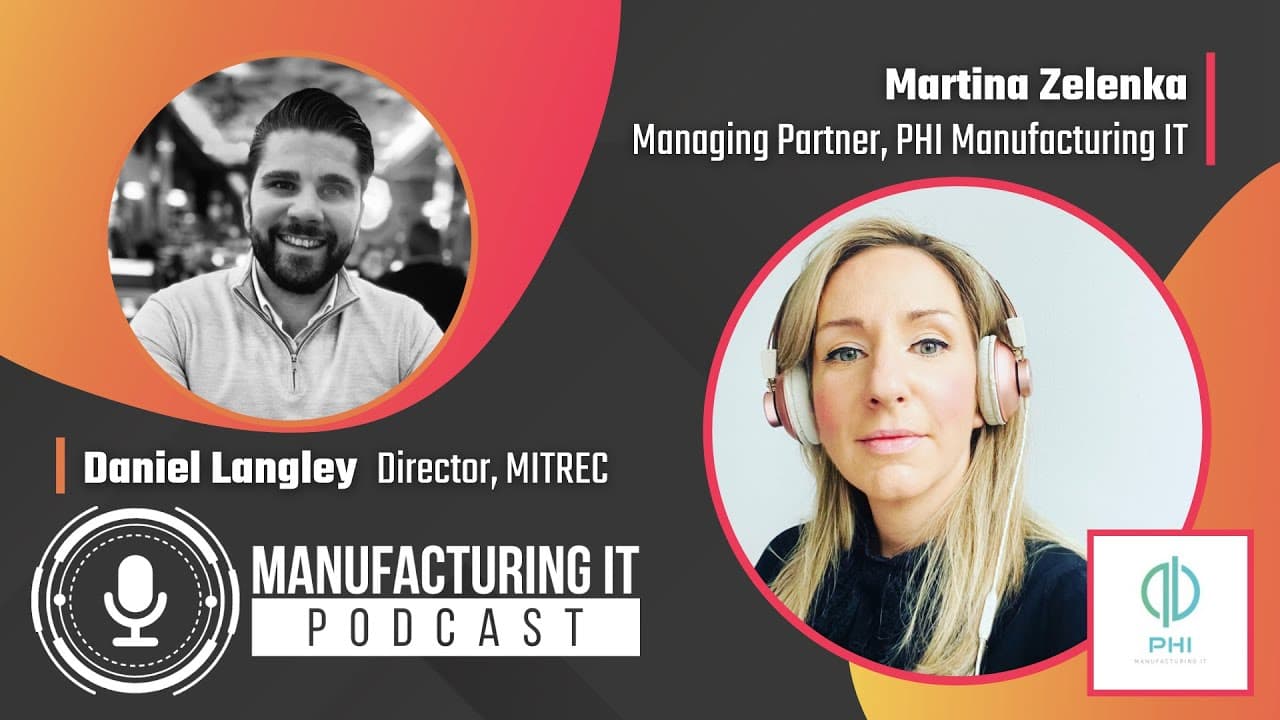 Martina Zelenka, Managing Partner at Phi Manufacturing IT